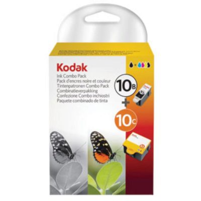 Kodak 10B / 10C Ink Cartridge, Black, Tri-Colour Combo Pack 3949948 Kodak 10B / 10C Ink Cartridge, Black, Tri-Colour Combo Pack 3949948